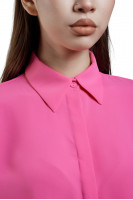 Рубашка розовая T0035/Silk