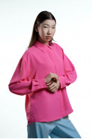 Рубашка розовая T0035/Silk