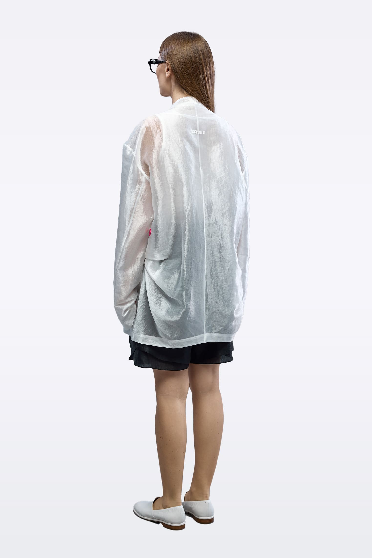 Jacket white J0071/Cupro