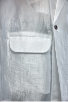 Jacket white J0071/Cupro