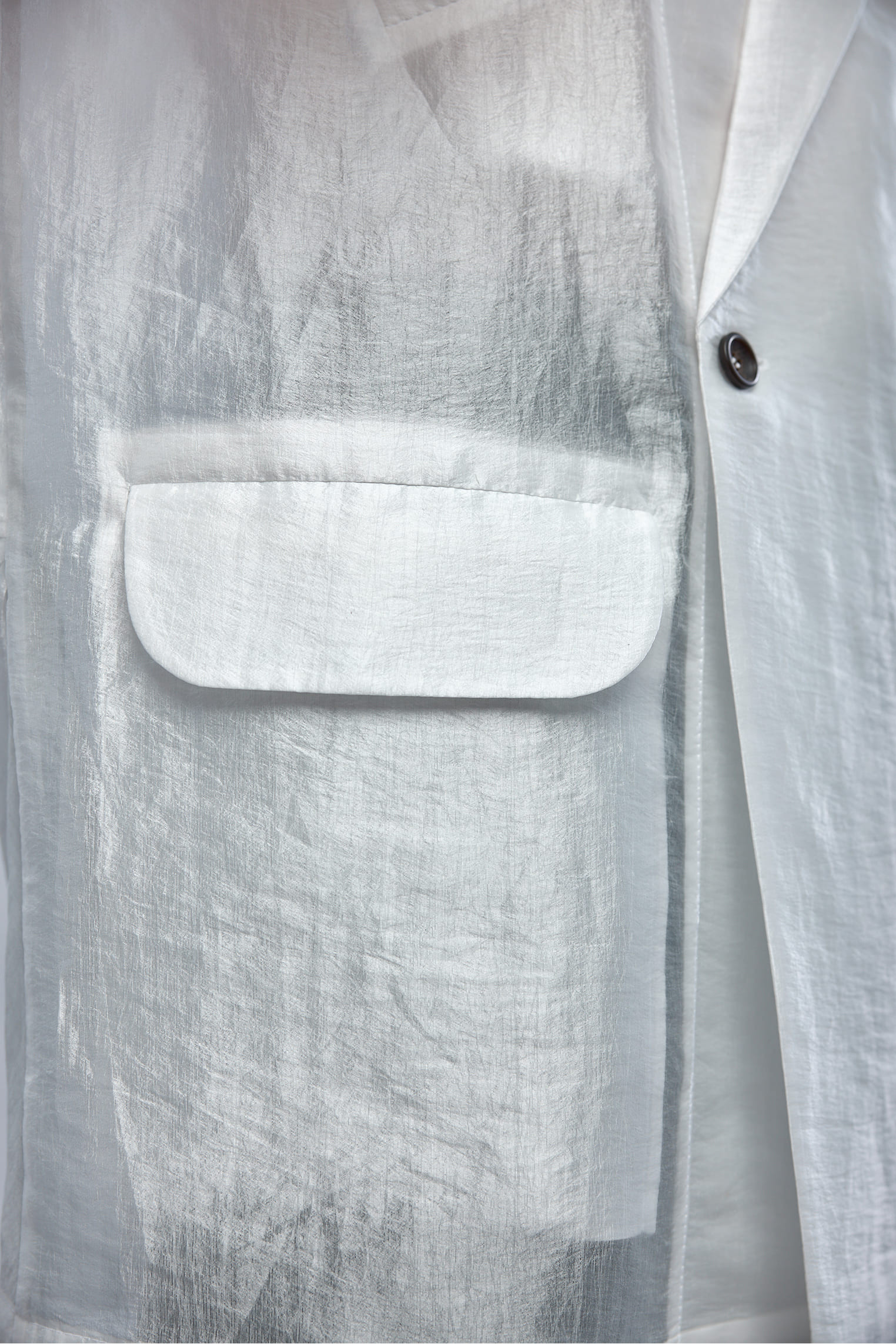 Jacket white J0071/Cupro