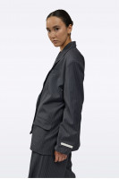 Gray blazer J0084/Suit fabric