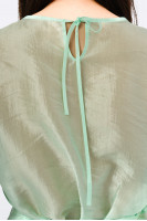 Mint green top T0237/Cupro