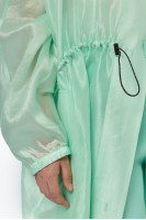 Mint green parka C0083/Cupro