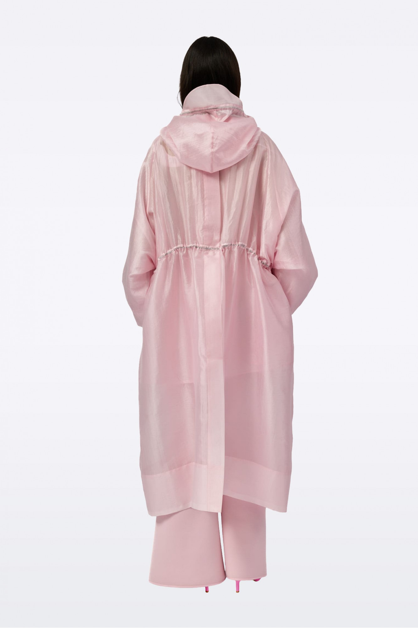 Pink parka C0083/Cupro