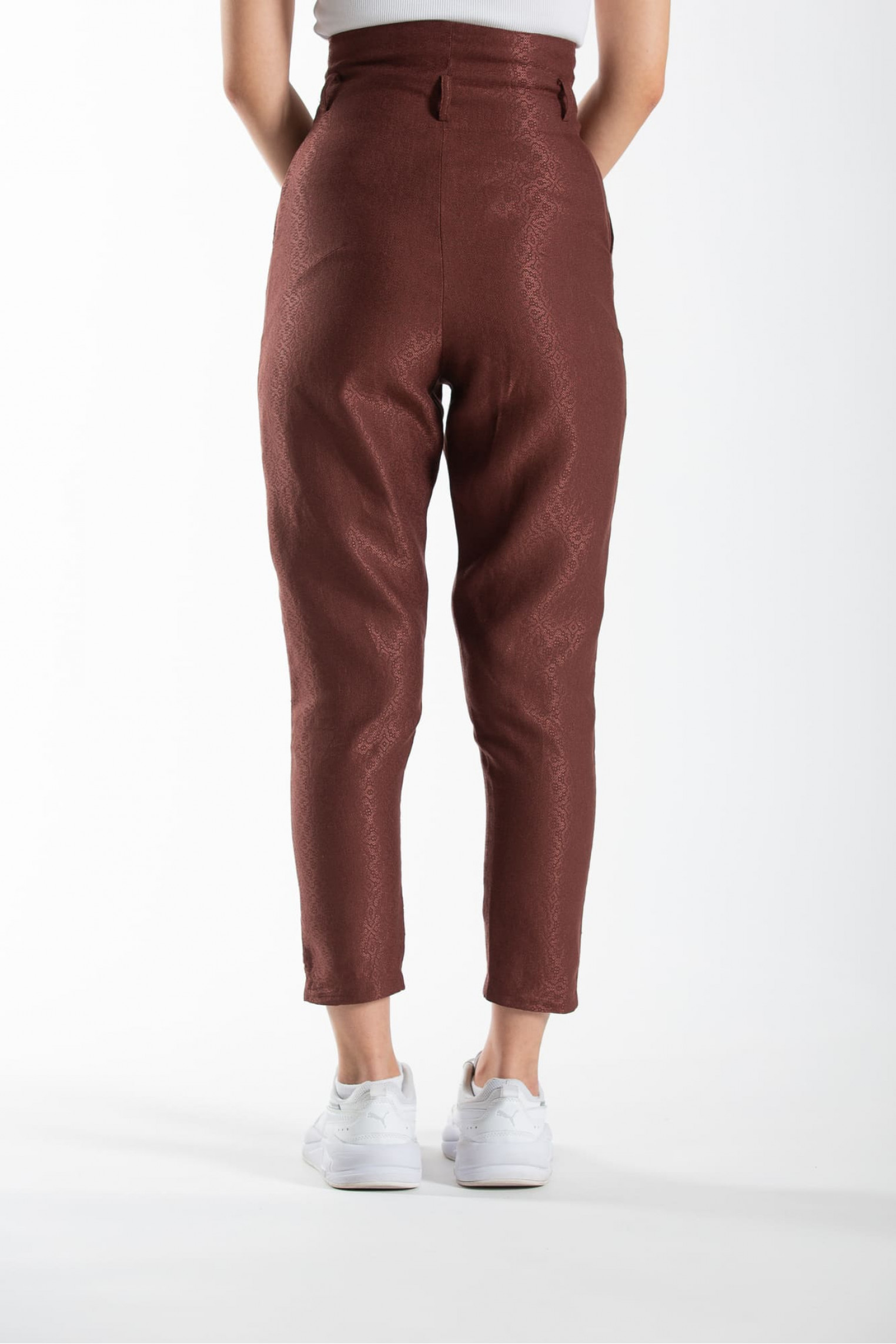 Burgundy trousers P0071.20/LV175